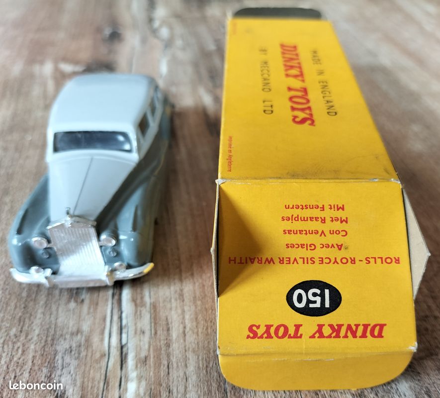 DINKY TOYS England 150. Rolls Royce Silver Wraith. 1/43. Années 50-60