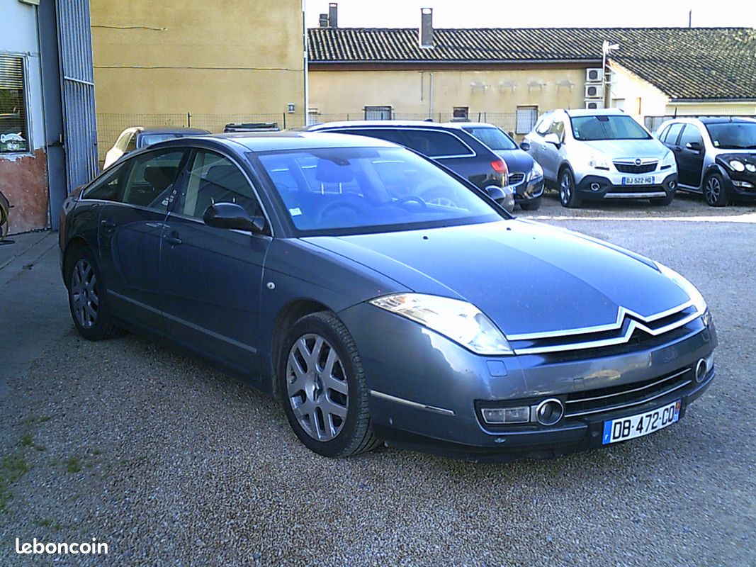 Citroen c6 3.0 24v 215cv exclusive bva 142mkm reprog e85 francaise attelage factures attelage cuir jbl etc...2006 (image 4)