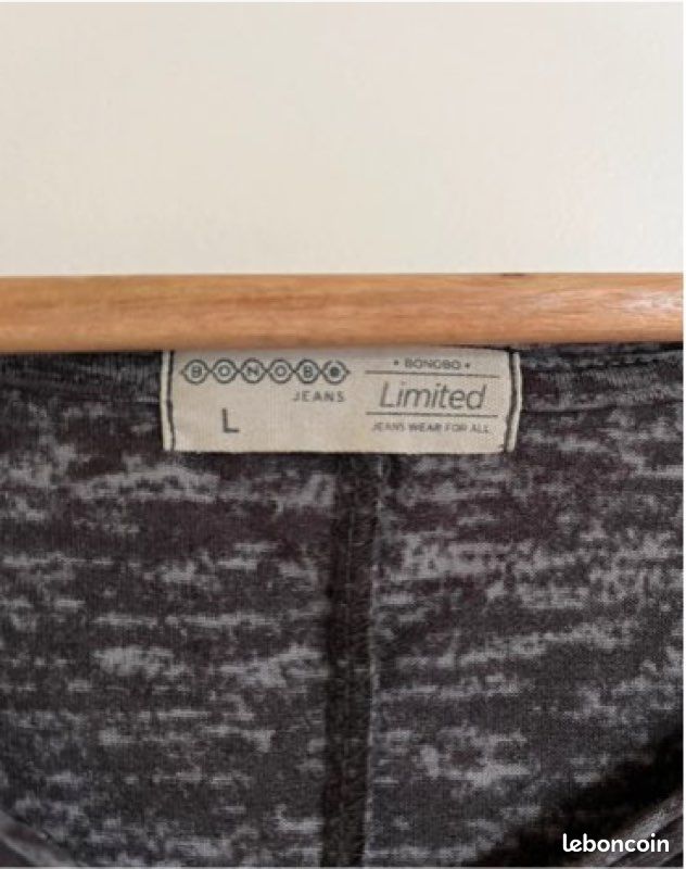 Pull gris bonobo (image 2)