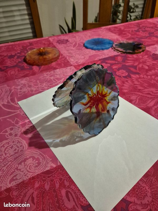 Sous-verres en epoxy (image 2)