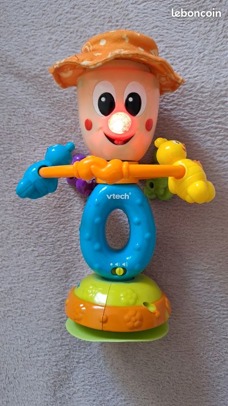 Jouet ventouse d éveil bébé comme neuf (image 1)