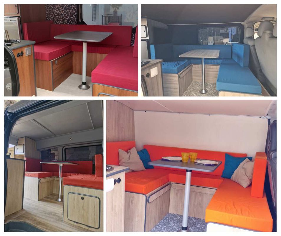 🚐 Kit Aménagement Lit Dinette + Table pour fourgon aménagé