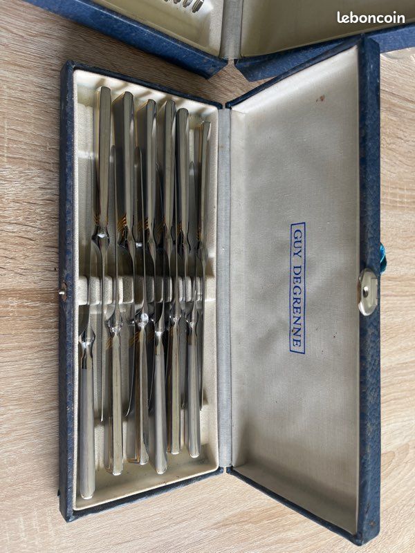 Pelle à Gâteau Guy Degrenne Métal Argenté - Coffret 6736V1 - Occasion