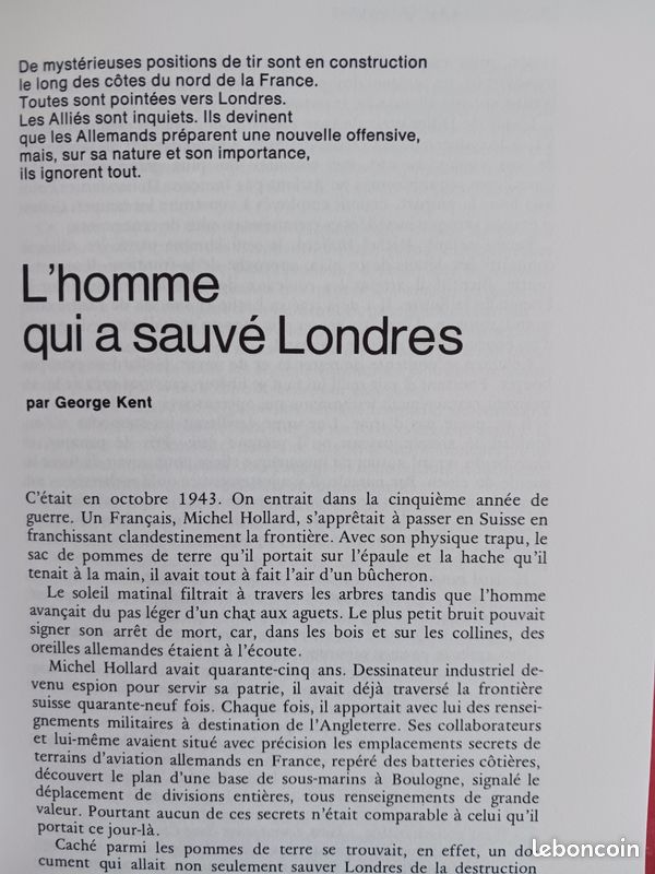 Lot 2 livres : Missions dangereuses et services secrets ( 1+2 ). Agents, espions et soldats durant la seconde guerre mondiale (image 9)