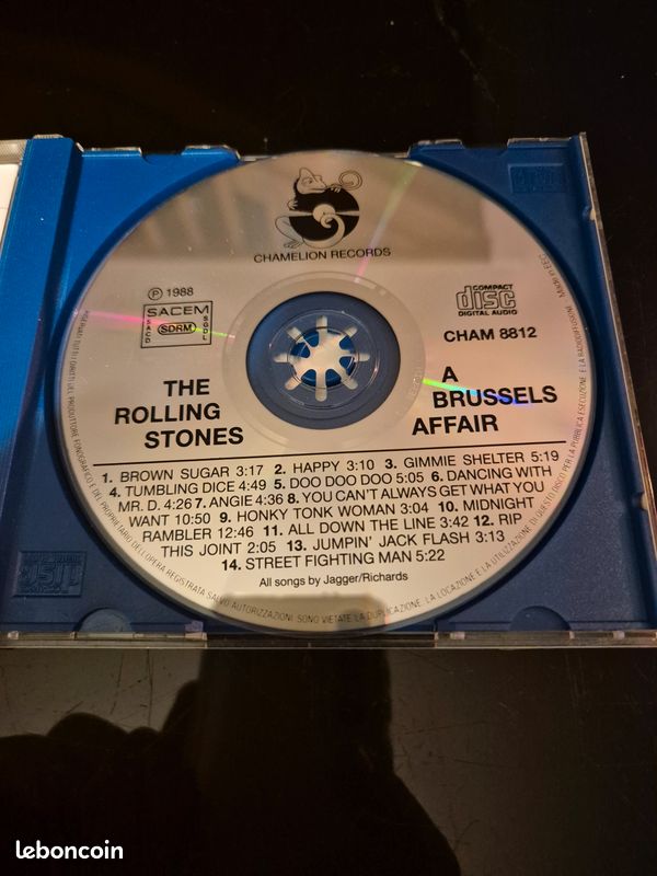 Rolling Stones. The Brussels Affair, 1973. En TBE. Label : Chamelion Record (image 4)