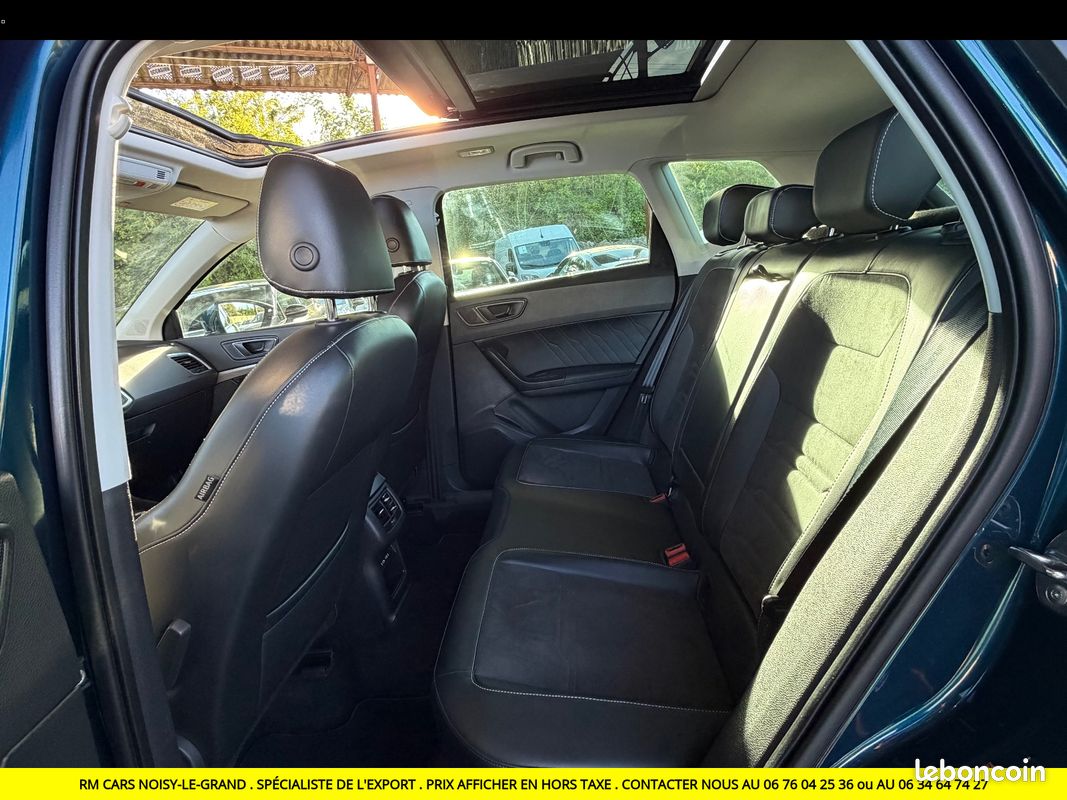 SEAT ATECA 1.5 TSI 150 ch Start/Stop DSG7 Xperience EXPORT TUNISIE MAROC PRIX EN HT (image 8)