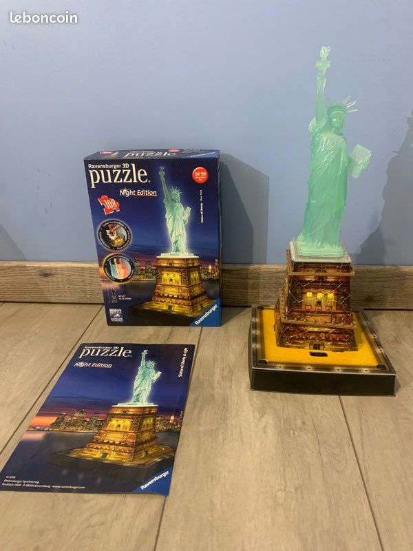 Puzzle 3D statue de la liberté (image 1)
