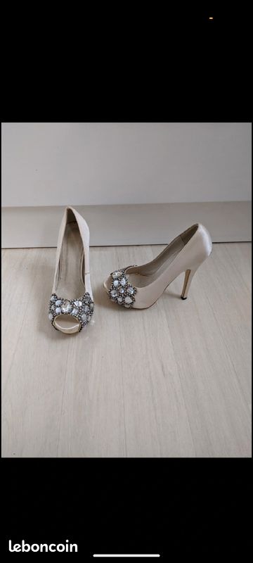 Chaussures de mariée / soirée NEUVE (image 1)