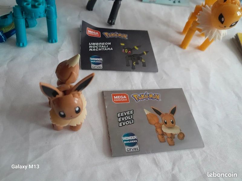 Lot Méga Construx Pokémon Evoli et ses évolutions (image 5)