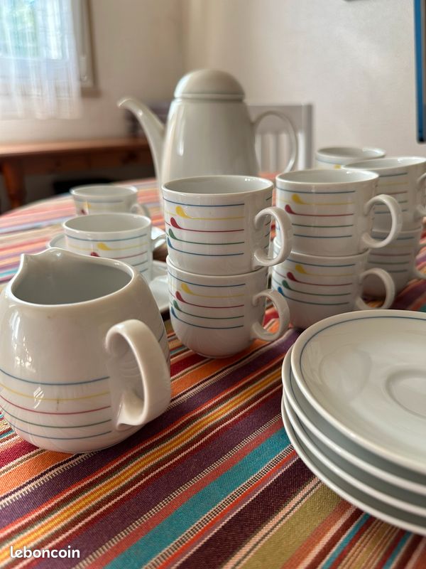 Service Café en Porcelaine (image 2)