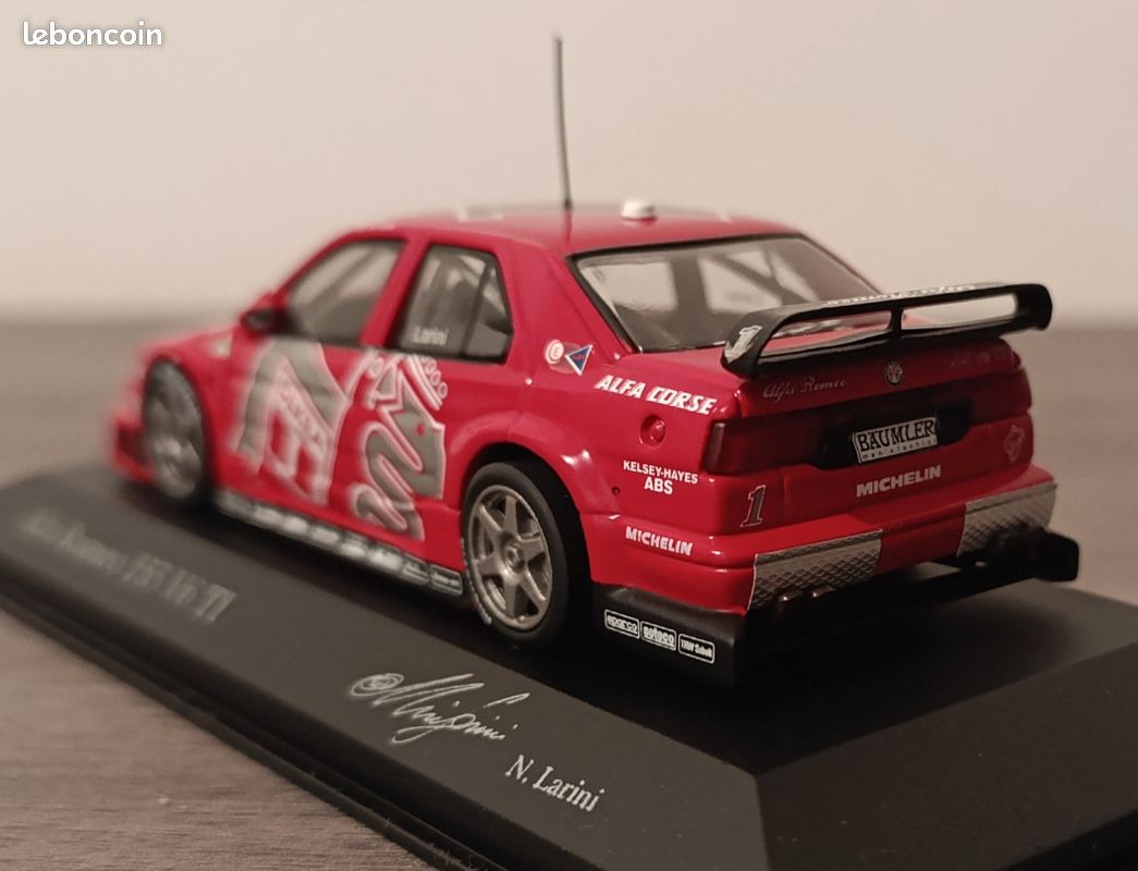 Miniature Minichamps 1/43 Alfa Romeo 155 V6 Ti DTM Alboreto 1995