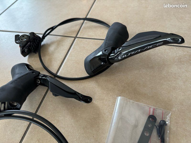 Paire De Leviers De Frein Marron Shimano Dura-Ace AX Pour Pièces De Vélo Rétro Neufs Dans Leur Boîte NOS