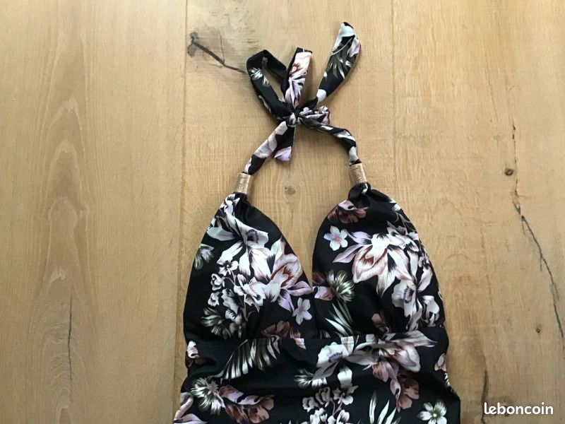 Maillot De Bain Tankini SwimsuitsForAll - Taille 20 - Maroon (Bordeaux) - Neuf Avec étiquettes