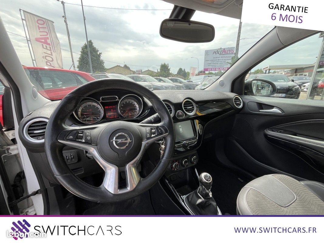 Opel Adam 1.4 87cv Essence * Glam Toit Panoramique Carplay Radars De Recul (image 27)