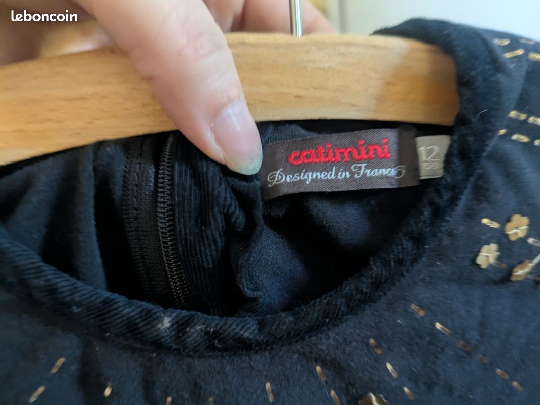 Robe courte, tunique catimini 12ans (image 2)