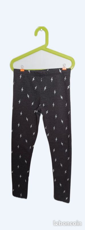 Jegging fille gris 10 ans (image 1)