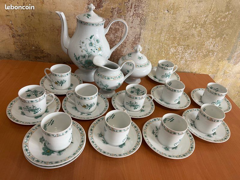 Service à café Bernardaud Pékin (image 1)