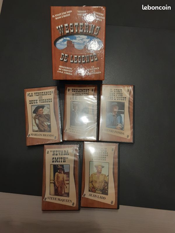 Cassettes vidéo westerns (image 2)