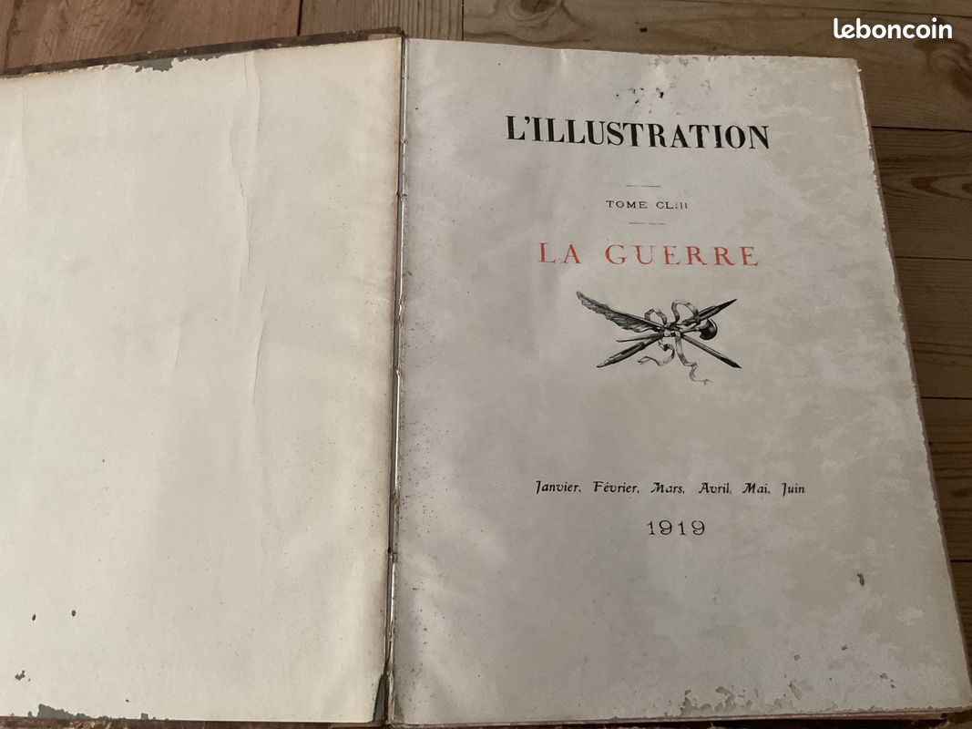 L’illustration Collection de guerre 1914 1919 1er semestre l'année 1919 (image 3)