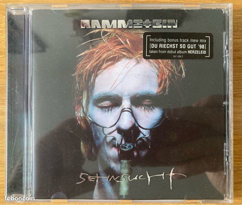 Rammstein Sehnsucht Limited Édition Bonus Du Riechst 98 Rare (image 6)