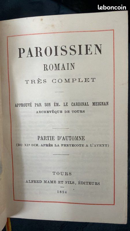 Vieux livre collection (image 4)