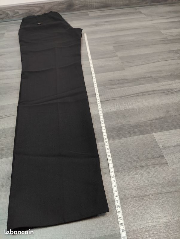 Pantalon de costume Hugo Boss homme | Taille 42 | Noir (image 8)