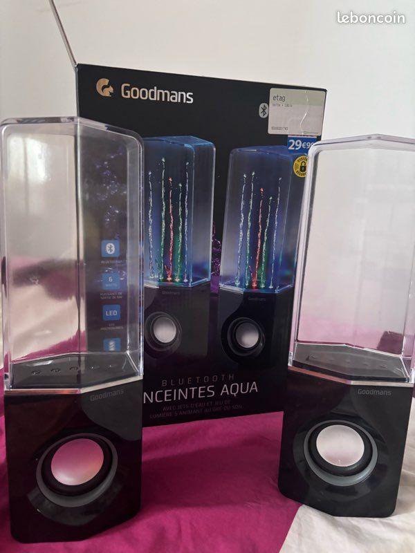 Bluetooth Water Ihip Light Up Wireless Water Speakers Aqua - Main Image