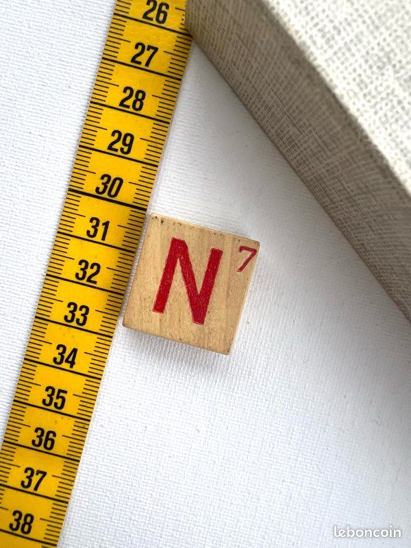 Jeu Ancien DIAMINO En Bois Vert - Années 1950 - Jeu De Société Vintage - Occasion