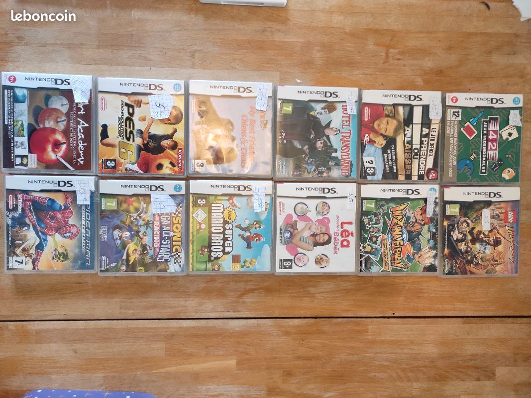 Vends 12 jeux Nintendo DS (image 1)
