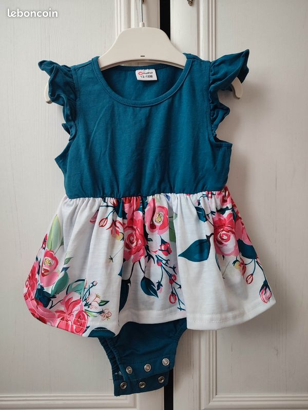 Lot vêtements été bébé fille 12 mois (Petit Bateau, Sergent Major, Absorba, Cyrillus, Du Pareil Au Même....) (image 14)