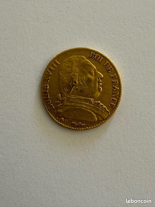 Pièce de 20F or 22k (image 1)