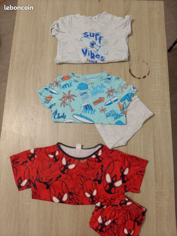 Lot de 3 ensemble garçon pour été (image 1)