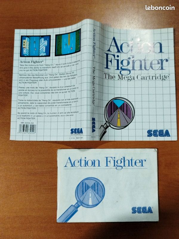 Jeu Action Fighter Sur Sega Master System - Neuf Sous Blister - Édition SEGA