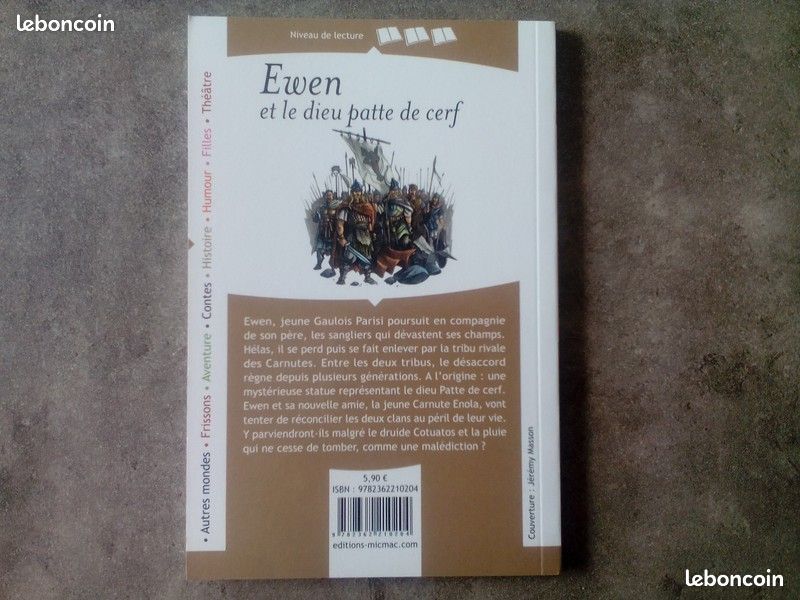 J.L JOUANNEAUD: Ewen et le dieu patte de cerf (image 2)