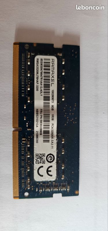 RAMAXEL RAMS DDR4 8GB 3200MHz Accessoires informatique