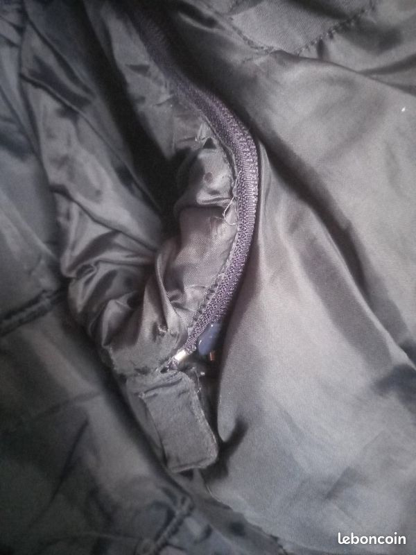 Veste-doudoune taille XL bleu foncé (FB69) (image 3)