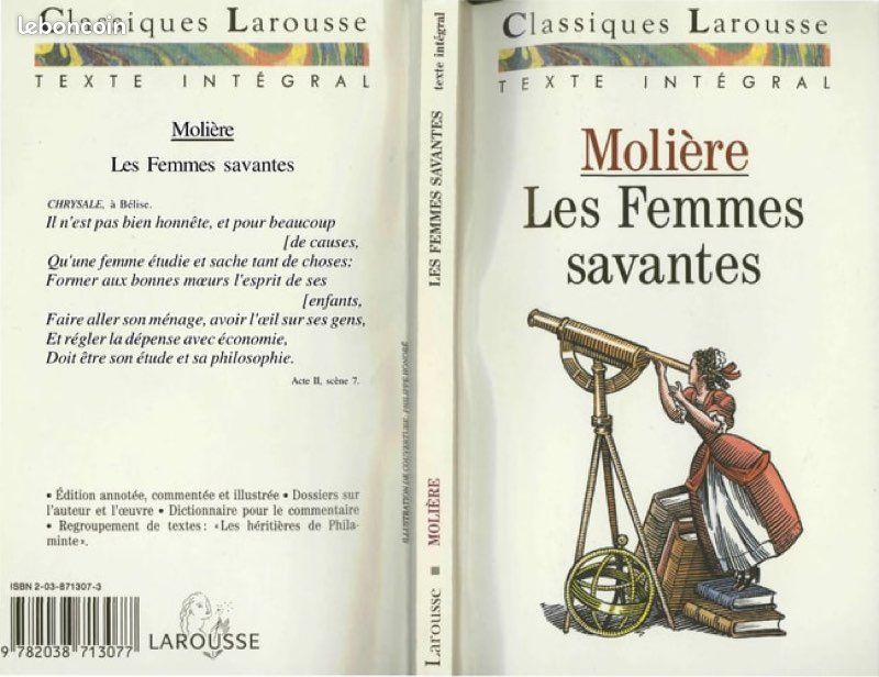 Les femmes savantes de Moliere (image 1)