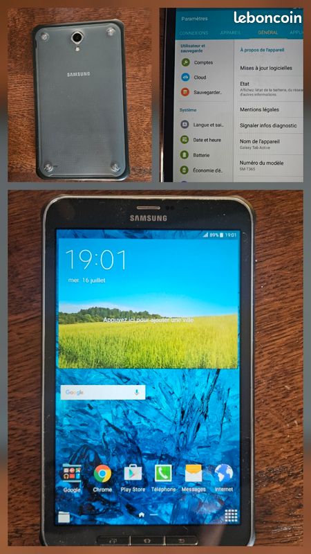 Samsung galaxy tab Active (image 1)