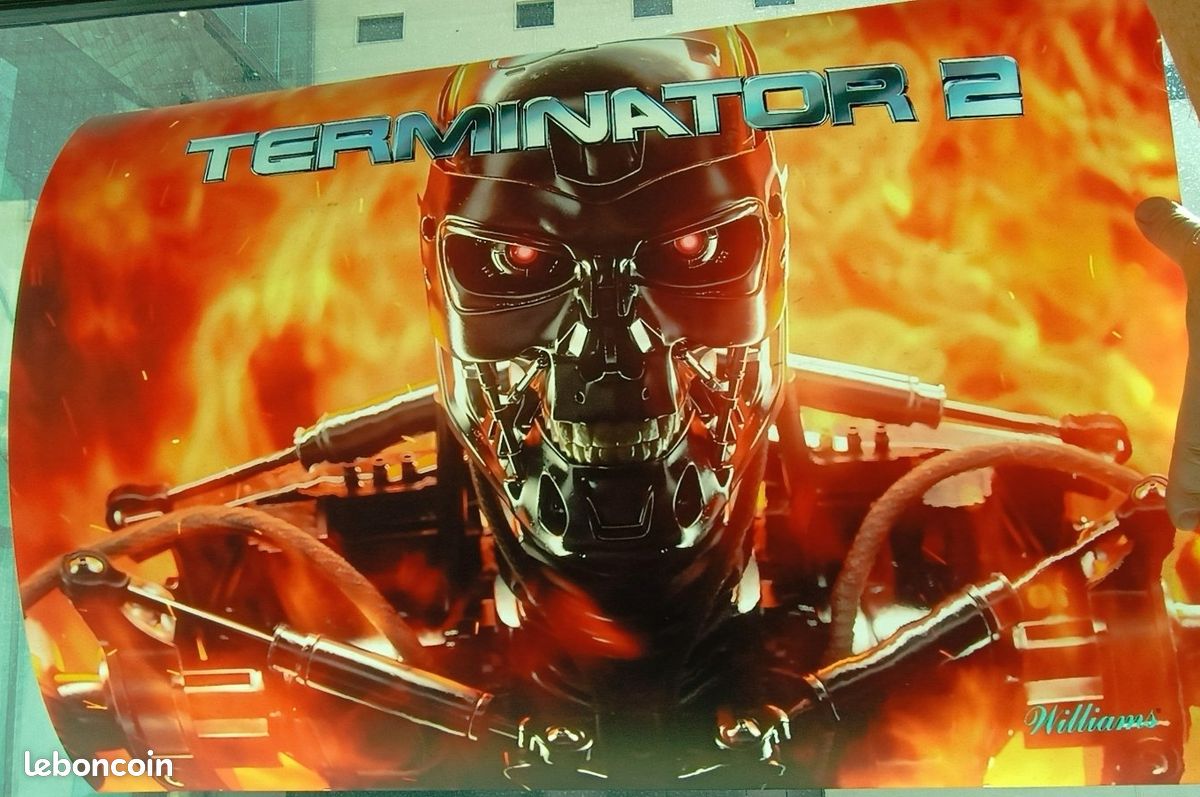 Translite alternatif pour flipper Terminator (image 3)