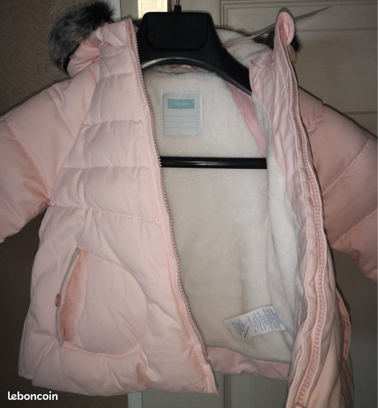 Manteau à capuche - Rose - obaidi 12 mois (image 16)