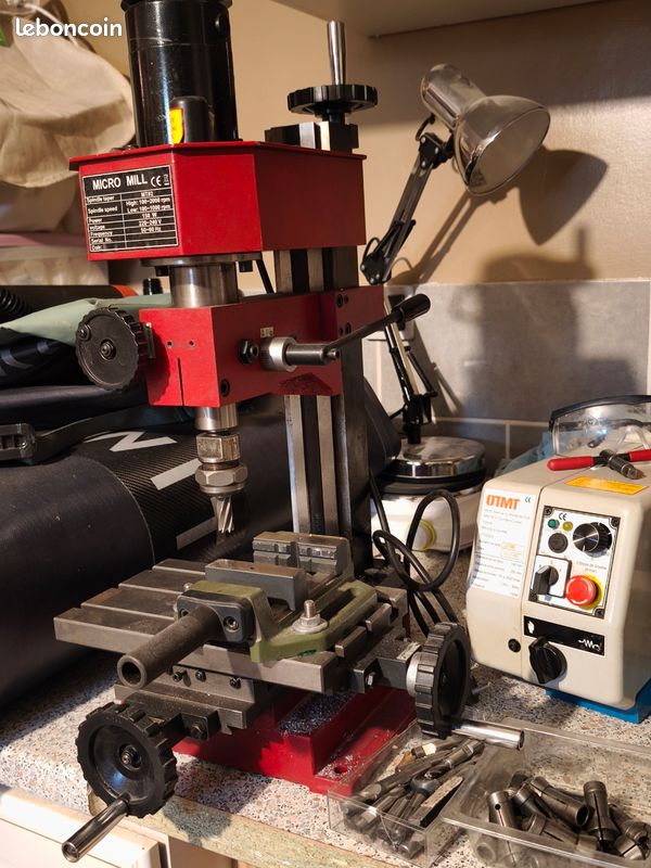 Fraiseuse Micro Mill et Mini-Tour à courroie OTMT (image 2)