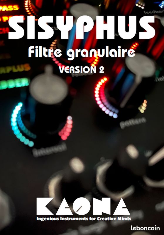 Kaona Sisyfus V2 synthèse granulaire et filtres eurorack (image 6)