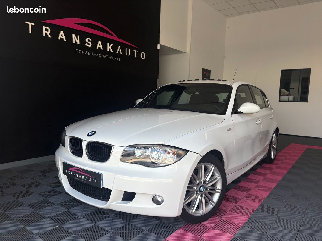 BMW SERIE 1 E87 LCI 120d 177 ch Sport Design - Pack M Complet - TOIT OUVRANT - SIEGES ELECTRIQUE/CHAUFFANT (image 1)
