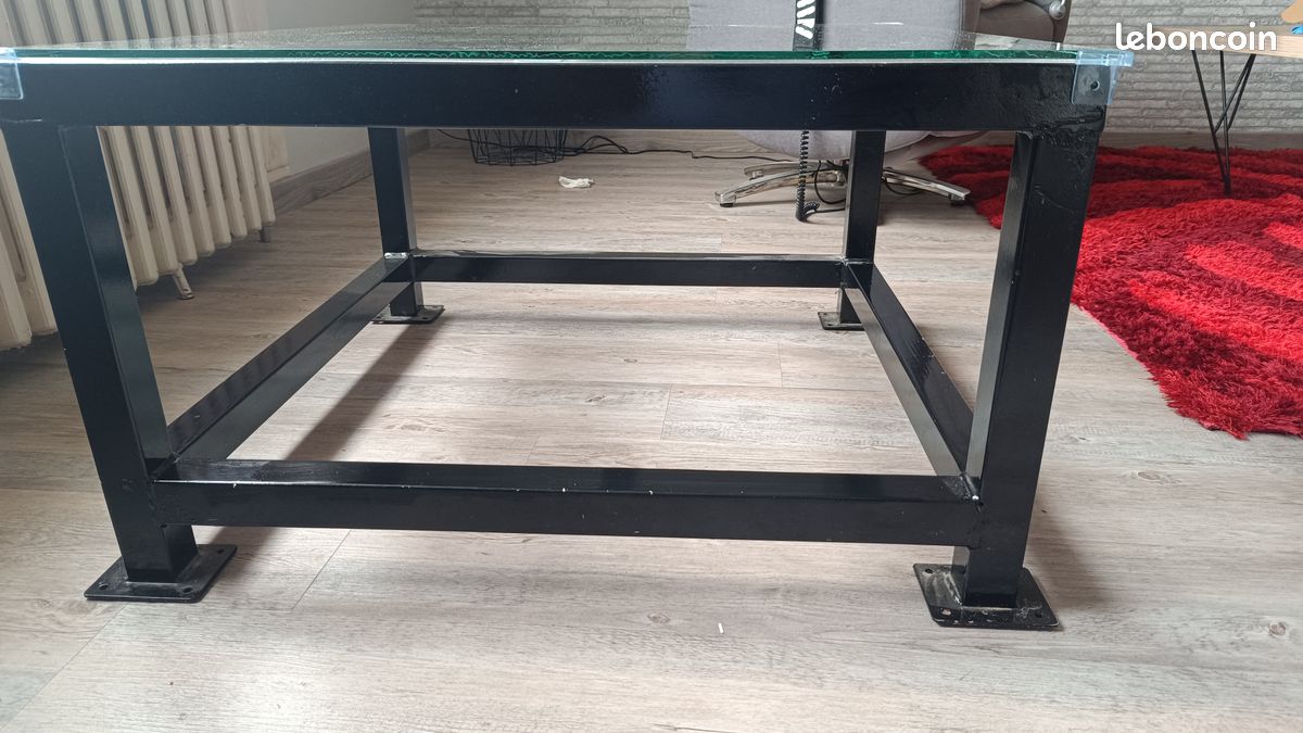 Table basse "style industriel" (image 2)