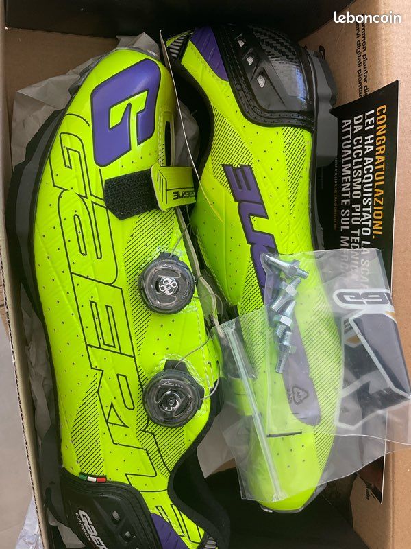 Neuves Chaussures vélo Gaerne G.Sincro (Jaune) Pointure 44 (image 1)