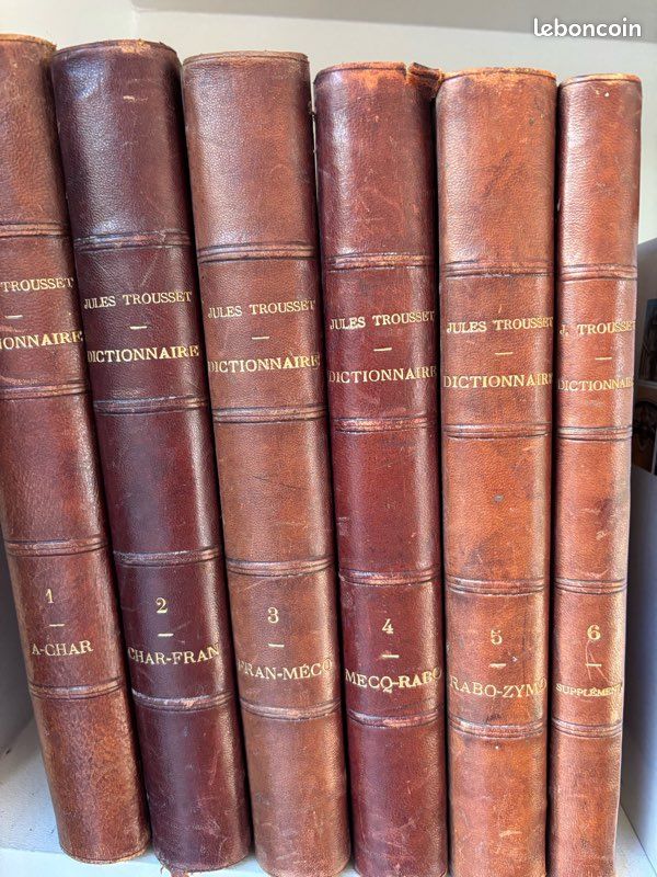 Encyclopédie Jules Trousset 5 volumes plus supplément (image 1)