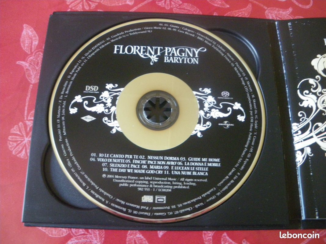 CD & DVD de Florent Pagny - Baryton (image 3)