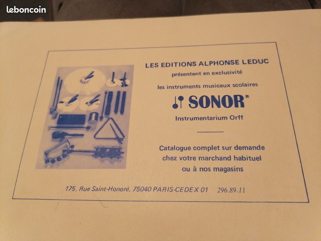 «Études du rythme » -Georges Dandelot. Manuel ancien de musique (Cr 1935) (image 3)