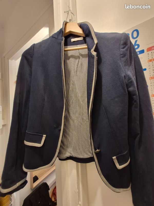 Petite veste bleue XS (image 1)