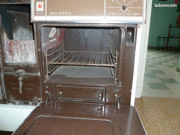 Cuisinire Bois Rosiere Ancienne